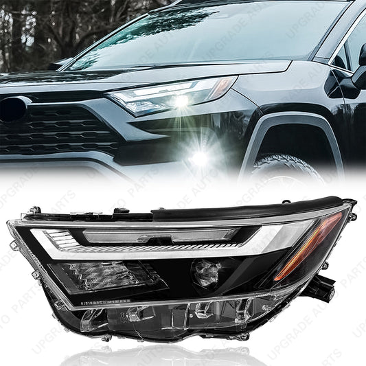 LED Headlight Compatible with 2022 2023 Toyota RAV-4, Driver Side