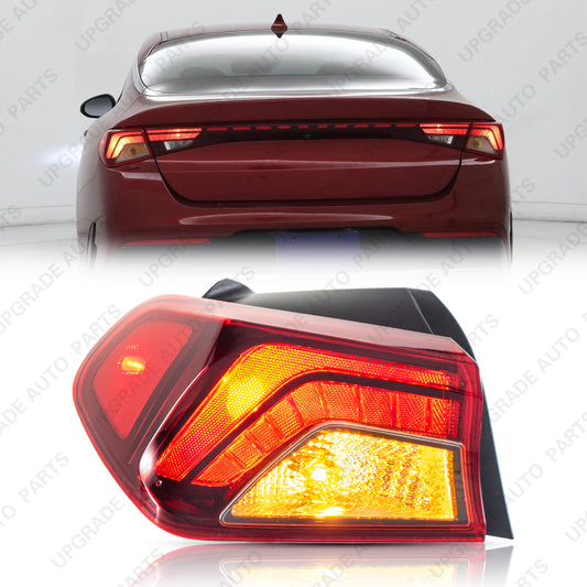 Halogen Outer Tail Light Compatible with 2021-2024 Kia K5 LX/LXS, Driver Side