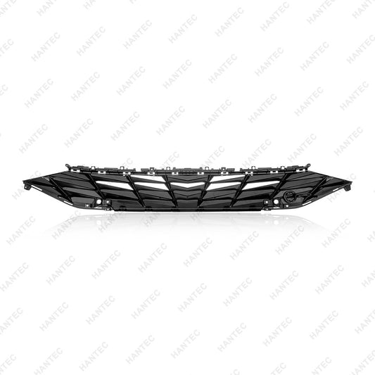 Front Grille Upper Grill Radiator Compatible with 2024 2025 Hyundai Elantra SE/SEL/Hybrid, With Sensor Hole Without Camera Hole