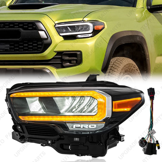 LED Headlight Compatible with 2020-2023 Toyota Tacoma, Driver Side