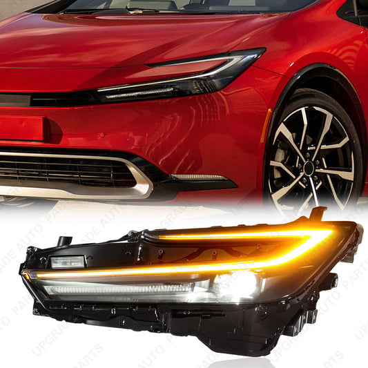 LED Headlight Compatible with 2023 2024 Toyota Prius, Driver Side