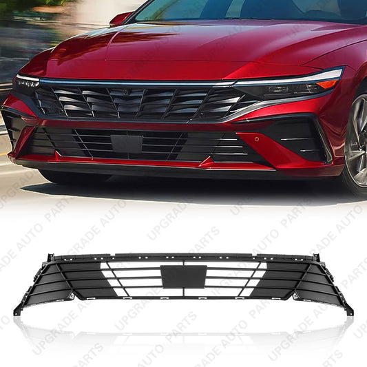 Lower Grille with ACC Compatible with 2024 2025 Hyundai Elantra