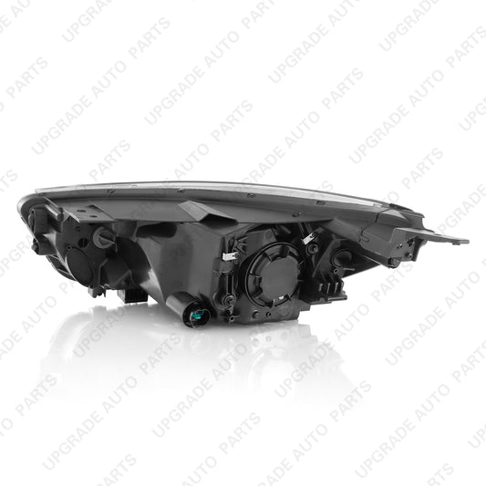 Halogen Headlight Assembly with Bulbs Compatible with 2018-2023 Kia Rio Sedan, Passenger Side