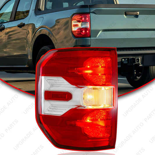 Halogen Outer Tail Light Without DRL 2022-2024 Ford Maverick, Driver Side