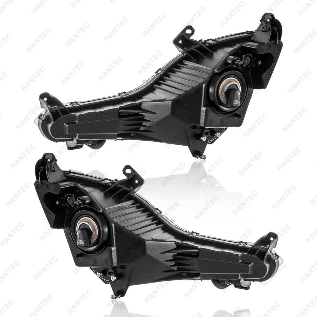 HANTEC Compatible with 14-16 Hyundai Elantra Halogen Fog Lamp Without DRL With Bulbs