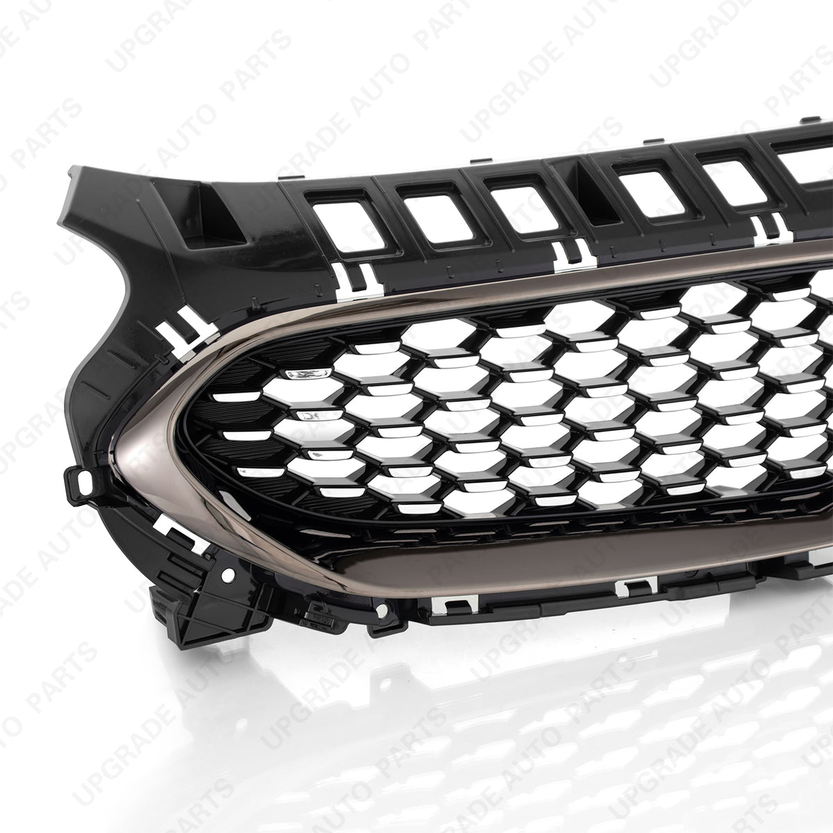 UPGRADE Auto Parts Front Grille with Radar Cover Compatible with 2018-2023 Kia Stinger GT