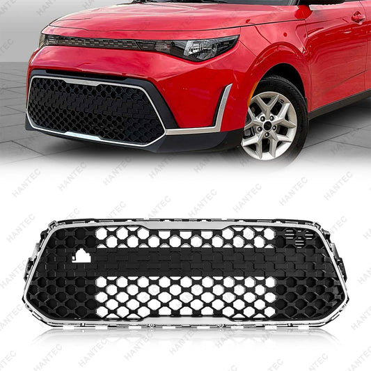 Front Bumper Lower Grille Compatible with 2023-2025 Kia Soul S/LX/EX Hatchback