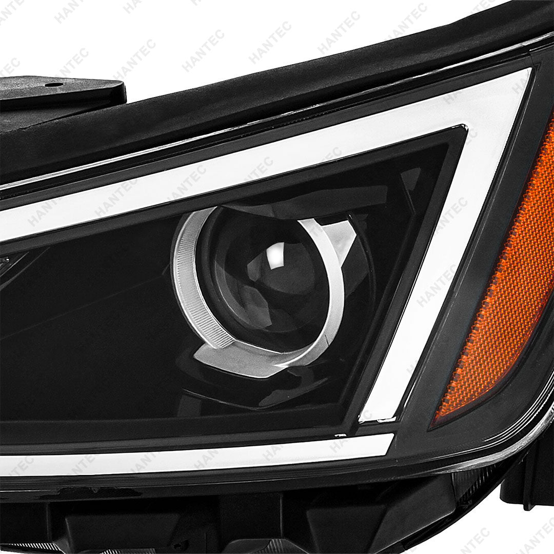 HANTEC Compatible with 19-20 Hyundai Elantra Halogen Headlight Without DRL With Bulbs