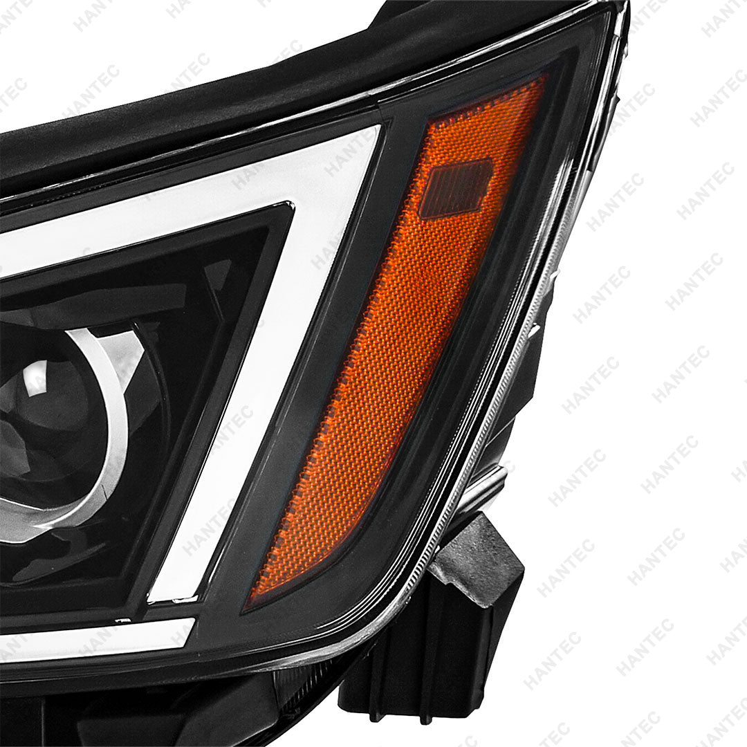 HANTEC Compatible with 19-20 Hyundai Elantra Halogen Headlight Without DRL With Bulbs