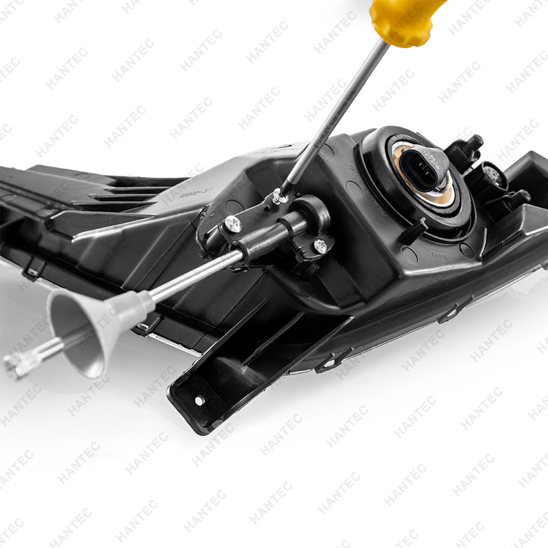 HANTEC Compatible with 14-16 Hyundai Elantra Halogen Fog Lamp Without DRL With Bulbs